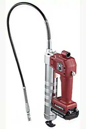 Express Delivery Alemite 586-B 14.4V Li Ion Cordless Grease Gun Dual Battery