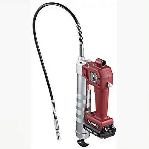 Express Delivery Alemite 586-B 14.4V Li Ion Cordless Grease Gun Dual Battery