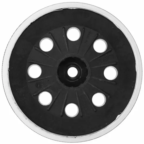 Free Returns Bosch RS038 5 In. Soft Hook-And-Loop Eight-Hole Sanding Pad