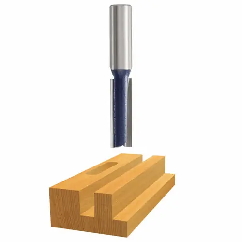 Weekend Sale Bosch 85276M 3/8 In. x 1 In. Carbide Tipped 2-Flute Straight Bit