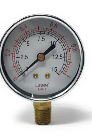 Same Day Shipping Binks 83-1636 15Psi Air Pressure Gauge