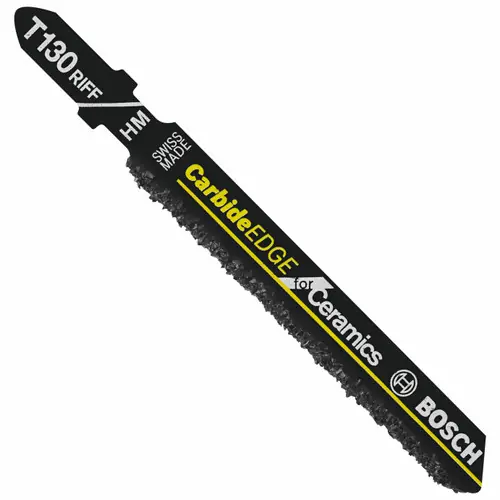 Buy Direct Bosch T130RF1 3-1/4 In. 30 Grit Carbide Edge for Ceramics T-Shank Jig Saw Blade