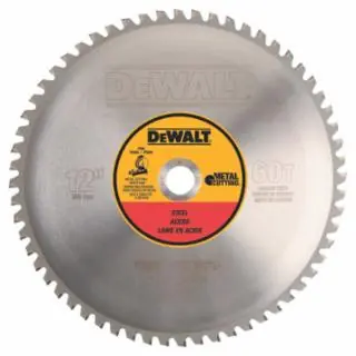 Dewalt DWA7737 12In 60T H.Ga Ferr Mtl Cut 1In Arbor Shop Now