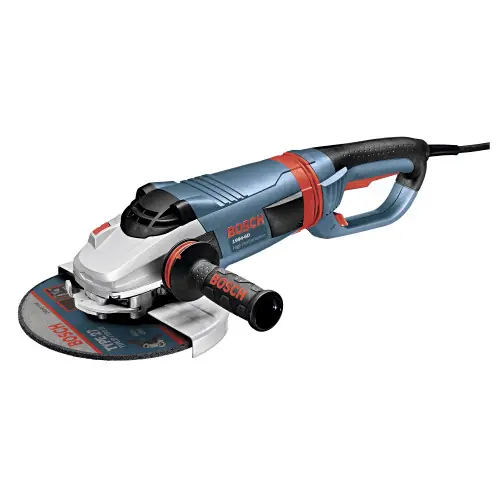Last Chance Bosch 1994-6D 9 In. 15 A High Performance Large Angle Grinder with No Lock-On Switch