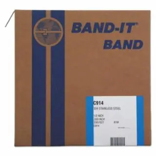 Certified Band-It C91499 13914 1/2" .020 304Ss Strap 200‘ (1 RL)