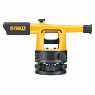 High Quality Dewalt DW090PK 20X Builders Level Kit W/Tripod And Grade Rod (1 KIT)