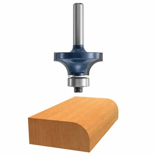 Bosch 85296M 3/8 In. x 5/8 In. Carbide Tipped Roundover Bit Free Returns