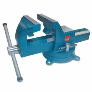Bessey BV-DF6SB Vise, 6 In., drop forged, pipe jaws, swivel base and anvil included, 1 Pack Direct From Factory