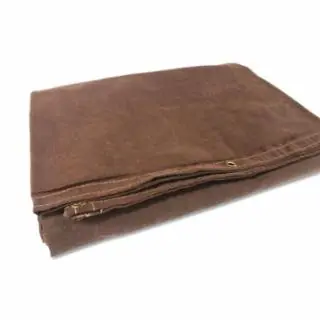 Anchor Brand 103-92571 18‘X24‘ 12-Oz. W.R.M.R.Brown Canvas Tarp Big Sale