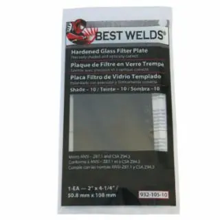 Best Welds 901-932-107-9 Bw-4-1/2X5-1/4 9 Glassfilter Plate Fresh Stock