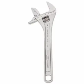 Channellock 810PW 10" Adj. Wrench Reversible Jaw Wide Chrome While Supplies Last