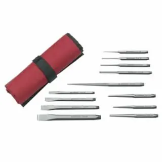 Gearwrench 82305 12Pc Punch & Chisel Set Certified