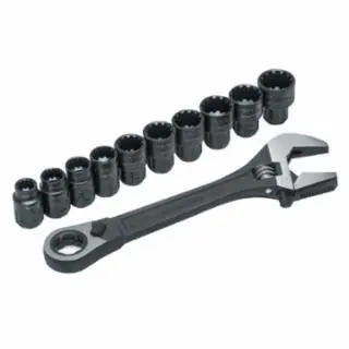 Crescent CPTAW8 11Pc Set Pass Thru Adj Wrench 8" Buy Today