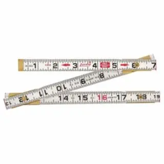 Instant Buy LUFKIN WOOD RULE 6‘/2M ENGLISH/METRIC