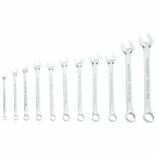 Crafted Klein Tools 68502 Metric Combination Wrench Set, 11-Piece