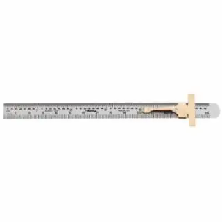 Mitutoyo 950-300 6"X150 mm Steel Pocket Rule W/Pocket Cl Super Sale