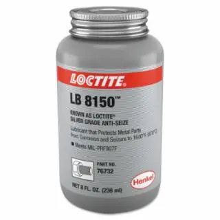 Professional Grade Loctite 199012 8-Oz. Btc Silver Gradeanti-Seize (1 CN)