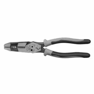 Klein Tools J215-8CR Hybrid Pliers with Crimper and Wire Stripper Secure Checkout