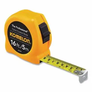 Komelon Usa 4916IM 3/4" X 16‘ Yellow Steeltape Measure Instant Buy