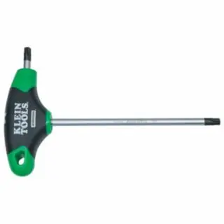 Klein Tools JTH6T10 T10 TORX Hex Key, Journeyman T-Handle, 6-Inch Final Sale