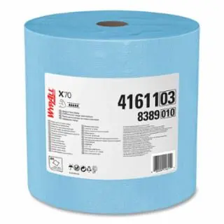 Kimberly-Clark Professional 41611 X70 Manufactured Rags Jumbo Roll Blue 1/870 (1 CA) Professional Grade