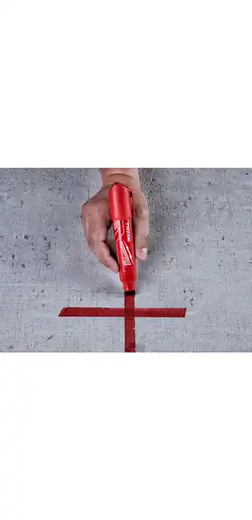 Milwaukee Tool 48-22-3266 INKZALL (12) Extra Large Chisel Tip Red Marker, 12 Pack Best Price