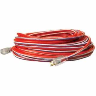 Southwire 2548SWUSA1 12/3 50‘ Sjtw Red- White& Blue Made In Usa Cord Special Discount