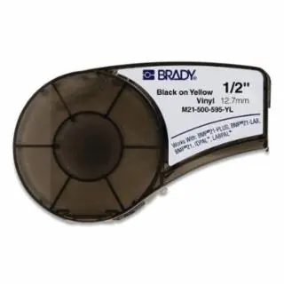 Brady M21-750-595-BR M21-750-595-Br Cart 0.75" X 21‘ Wht/Brn (1 CQ) Popular