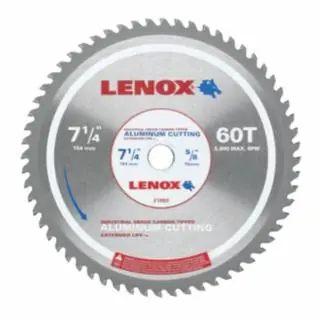 Lenox 21882AL714060CT 7-1/4" 60T Aluminum Metal Cutting Saw Blade (25 EA) Factory Price