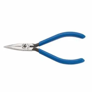 One Day Deal Klein Tools D322-41/2C Electronics Pliers, Slim Needle Nose, Spring-Loaded, 4-Inch