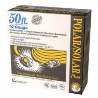 Sale Southwire 1788SW0002 50‘ Yel Polar/Solar Plusext. Cord 10/3 Sjeow-