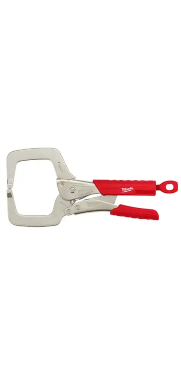 Reduced Price Milwaukee Tool 48-22-3631 11" Locking C-Clamp with Grip