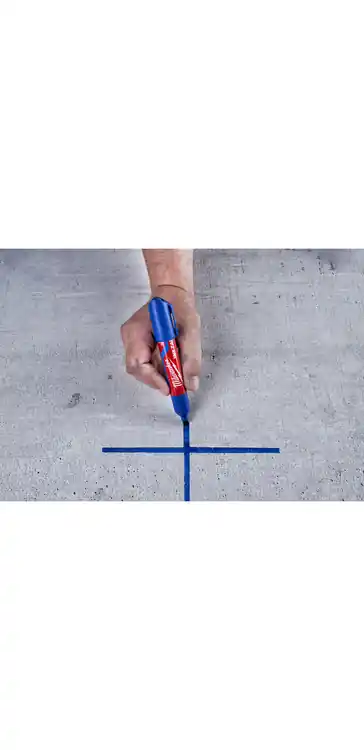 Milwaukee Tool 48-22-3257 INKZALL (12) Large Chisel Tip Blue Marker, 12 Pack Bargain