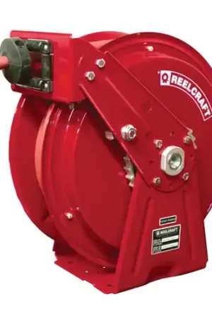 DUAL PEDESTAL HOSE REEL50 Holiday Sale
