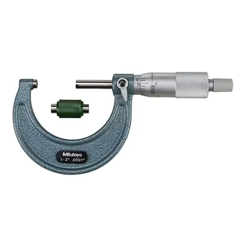 Mitutoyo 103-132 1-2" Outside Micrometerratchet Sto Grab Now