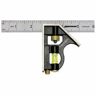 While Supplies Last Swanson Tools TC130 6" Pocket Combo Square