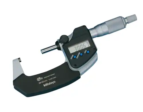 Mitutoyo 293-241-30 50 mm Ratchet Stop Micrometer (W/O Spc) Save Now