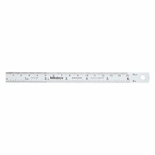 Final Sale Mitutoyo 182-302 150 mm x6" Semi-Flexiblesteel Rule