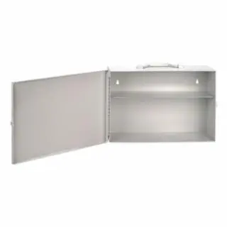 Affordable First Aid Only M5024 Cabinet Metal 2 Shelf With Swing Down Door