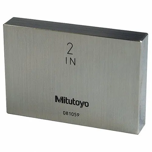 Express Delivery Mitutoyo 611202-531 2.0" Rect Steel Asme0