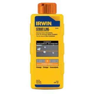 Irwin 64905ZR 8 Oz. Flourescent Orangechalk (1 BO) Certified