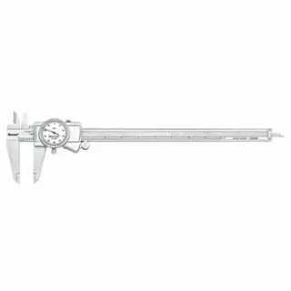 L.S. Starrett 61466 3202-12 Dial Caliper Hardened Stainless Steel Holiday Sale