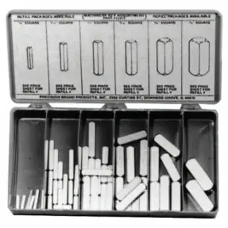 Limited Offer Precision Brand 12955 Machinery Key Kit58Pcs/Kit (1 KIT)
