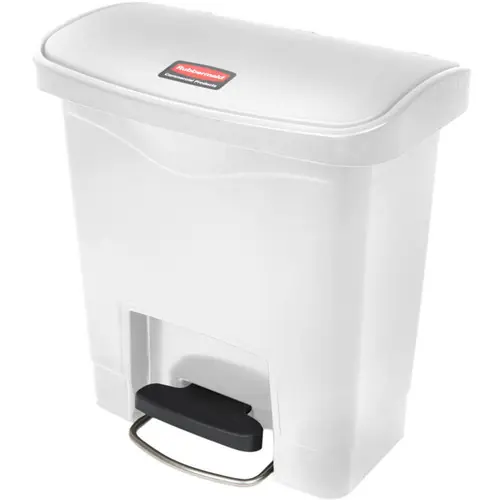 Price Drop Rubbermaid Commercial 1883554 Slim Jim 16L/4G Fs Resinstep On Wht
