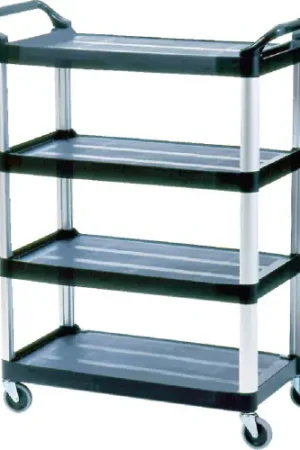 Rubbermaid Commercial FG409600BLA X-Tra Shelf Cart Shop Now