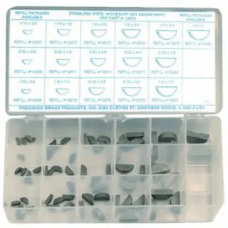 Precision Brand 13970 Stainless Steel Woodruffkey Assortment 66 Piece (1 AS) Best Price