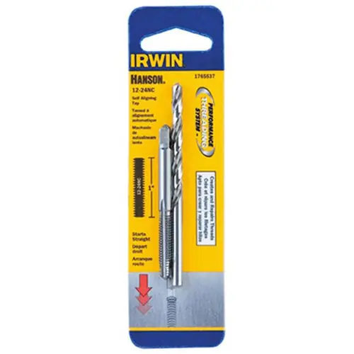 Exclusive Offer Irwin 1765537 Pts Drill + Tap Combo 12-24/ 16