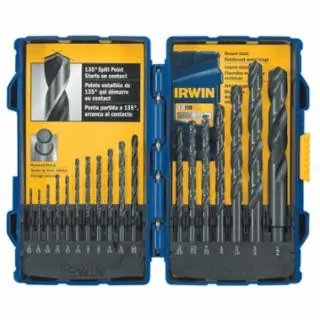 Irwin 314018 18 Piece Black Oxide Drill Bit Set (1 ST) Top Rated