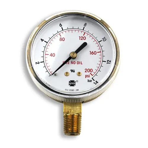 Grab Now Smith Equipment GA033-07 Gauge 2.5 X 200