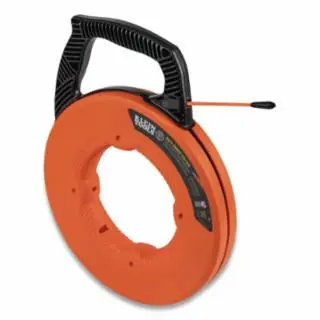 Mega Sale Klein Tools 56382 Multi-Groove Fiberglass Fish Tape with Nylon Tip, 50-Foot